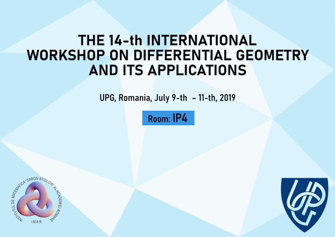 The 14th International Workshop on Differential Geometry and Its Applications 2019